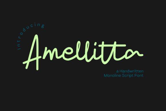 Amellitta Font: Elegant Script for Campaigns