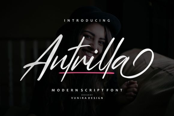 Antrilla Font for Modern Editorial Design