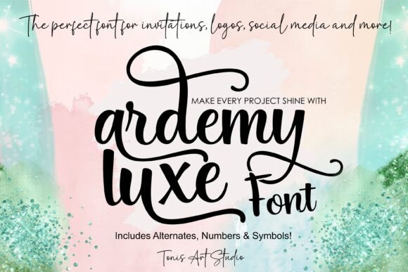 Ardemy Luxe Font for Elegant Design