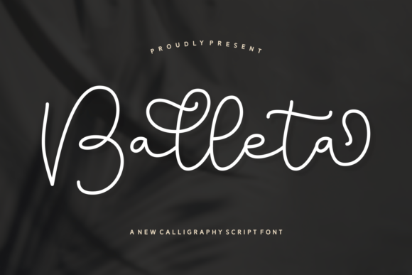 Balleta: A Graceful Font for Business Branding