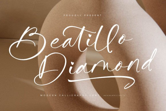 Beatillo Diamond Font: A Professional Script Typeface for Your Brand