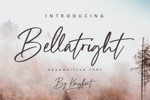 Bellatright: A Script Font for Elegant Design