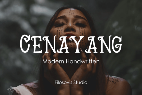 Cenayang Font: Elegant Script for Creative Projects