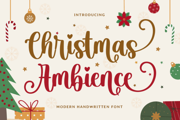 Christmas Ambience Font Review