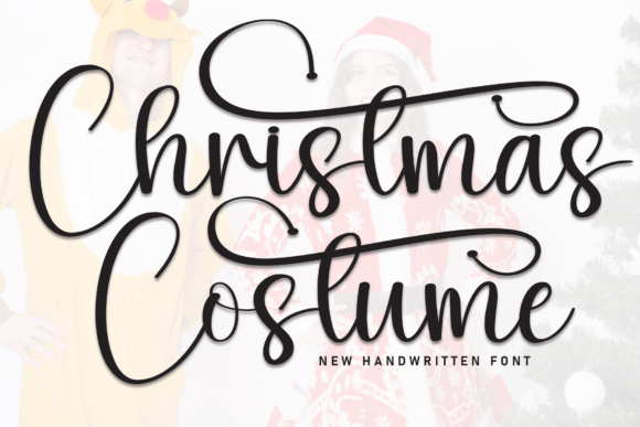 Christmas Costume Font