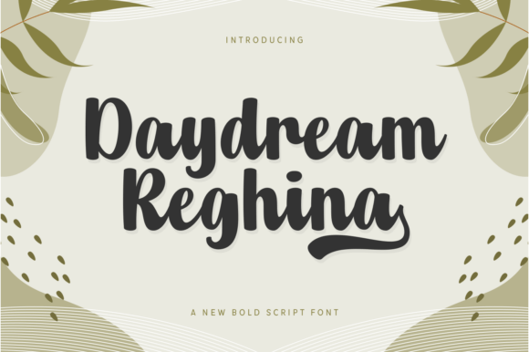 Daydream Reghina Font for Creative Design