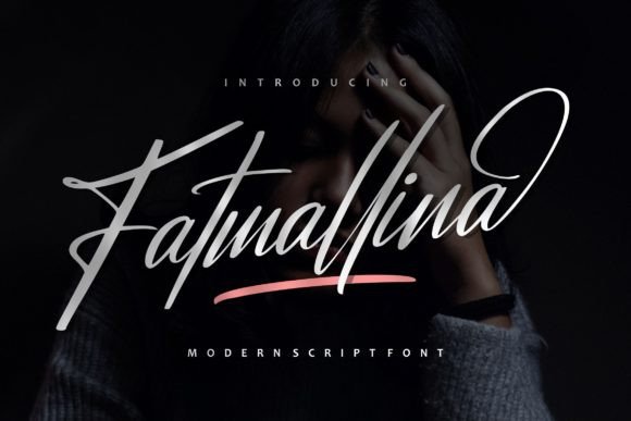 Fatmallina Script Font for Editorial Design and Branding