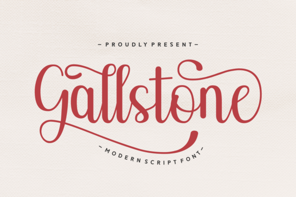 Gallstone Font for Creative Makers