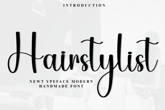 Hairstylist Font: A Stylish Script for Creative Makers