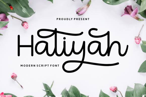 Haliyah Font for Editorial Design
