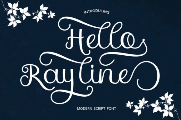 Hello Rayline: A Modern Script Font for Business Branding