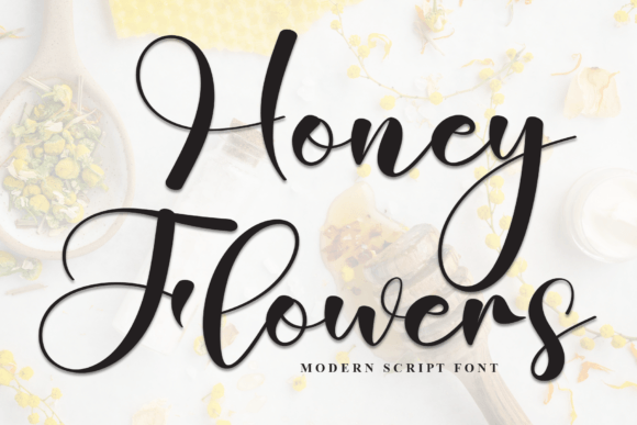 Honey Flowers Font for Elegant Branding
