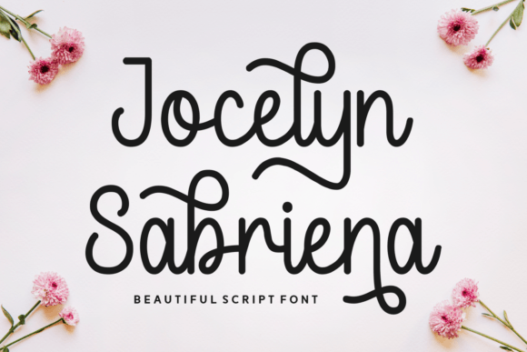 Jocelyn Sabriena Font for Modern Branding and Social Media Design