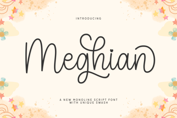Meghian Font for Creative Branding Projects