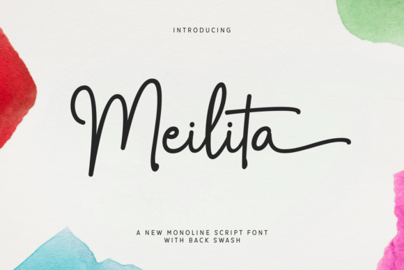Meilita Font: Modern Script for Designers