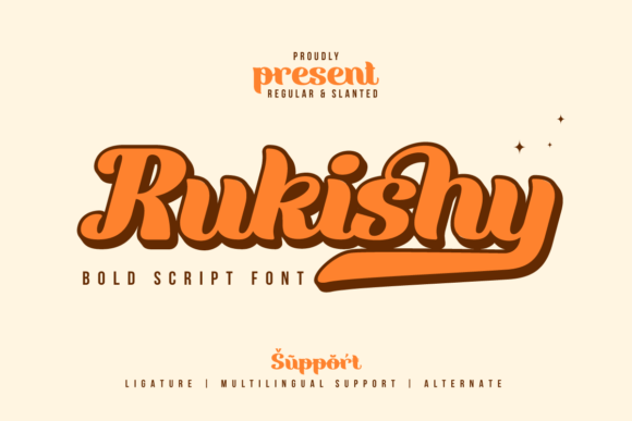 Rukishy Font: A Versatile Script Typeface for Editorial Design