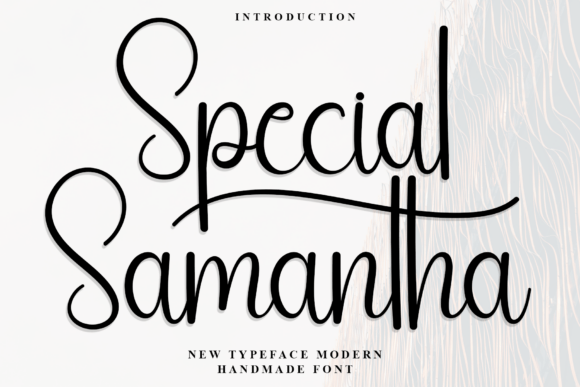 Special Samantha Font
