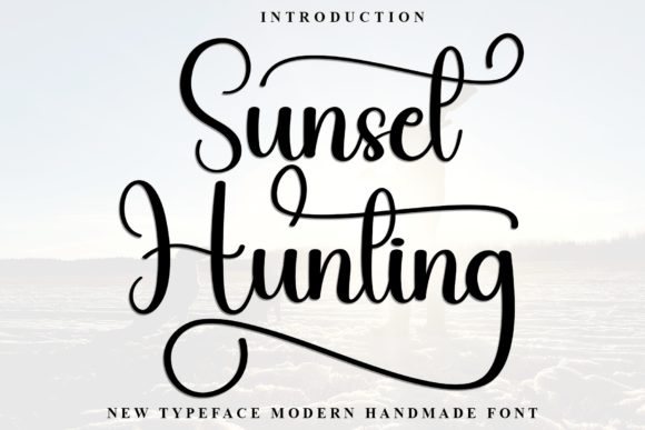 Sunset Hunting Font for Elegant Branding