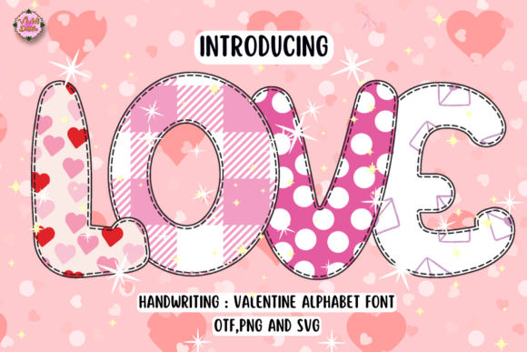 Valentine Alphabet: A Script Font That Adds Romance to Branding